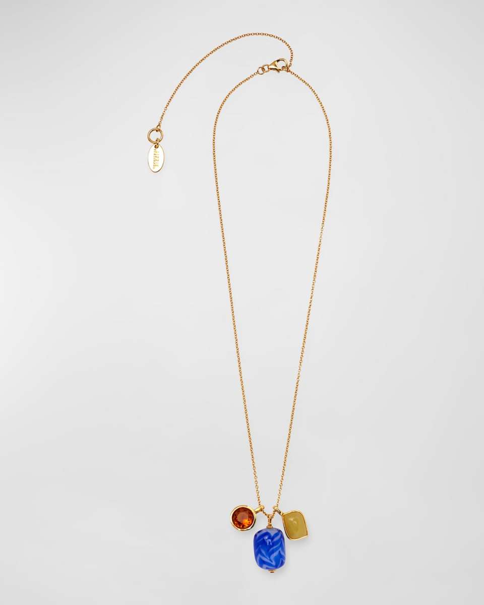 Rios Triple-Charm Necklace